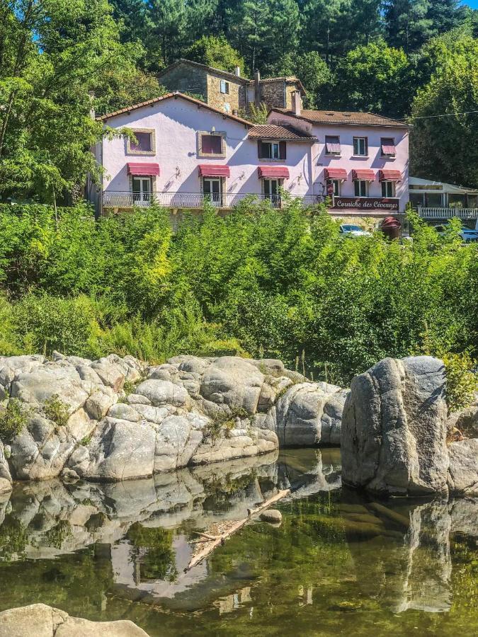 Logis Hotel Restaurant La Corniche Des Cevennes Saint-Jean-du-Gard Exterior photo